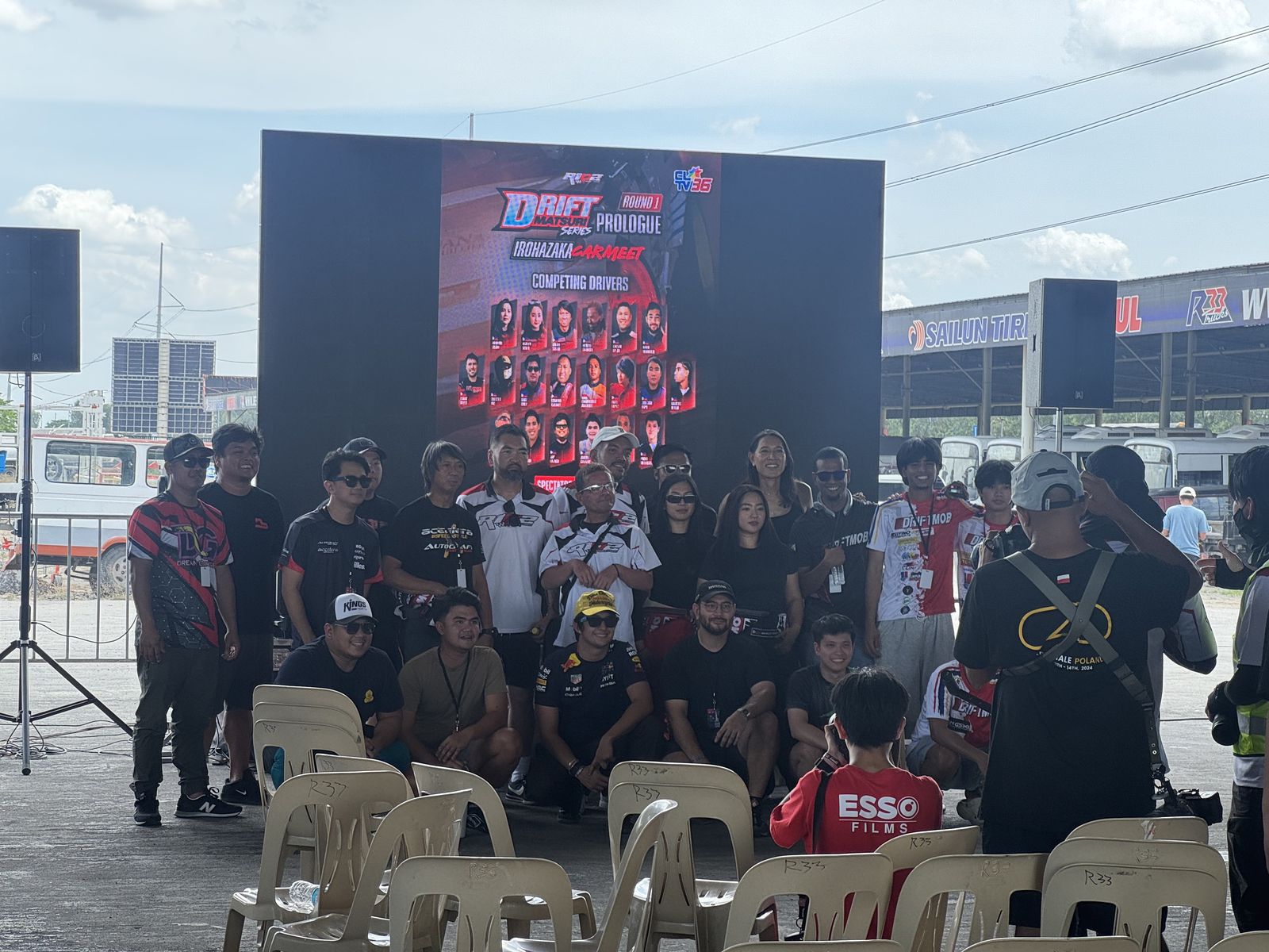 Drift day, the paddock, the people.